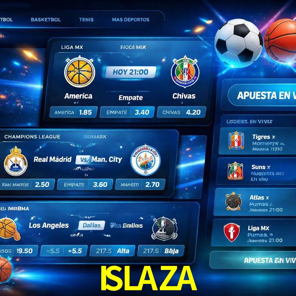 Mercados de apuestas deportivas ISLAZA para jugadores en México